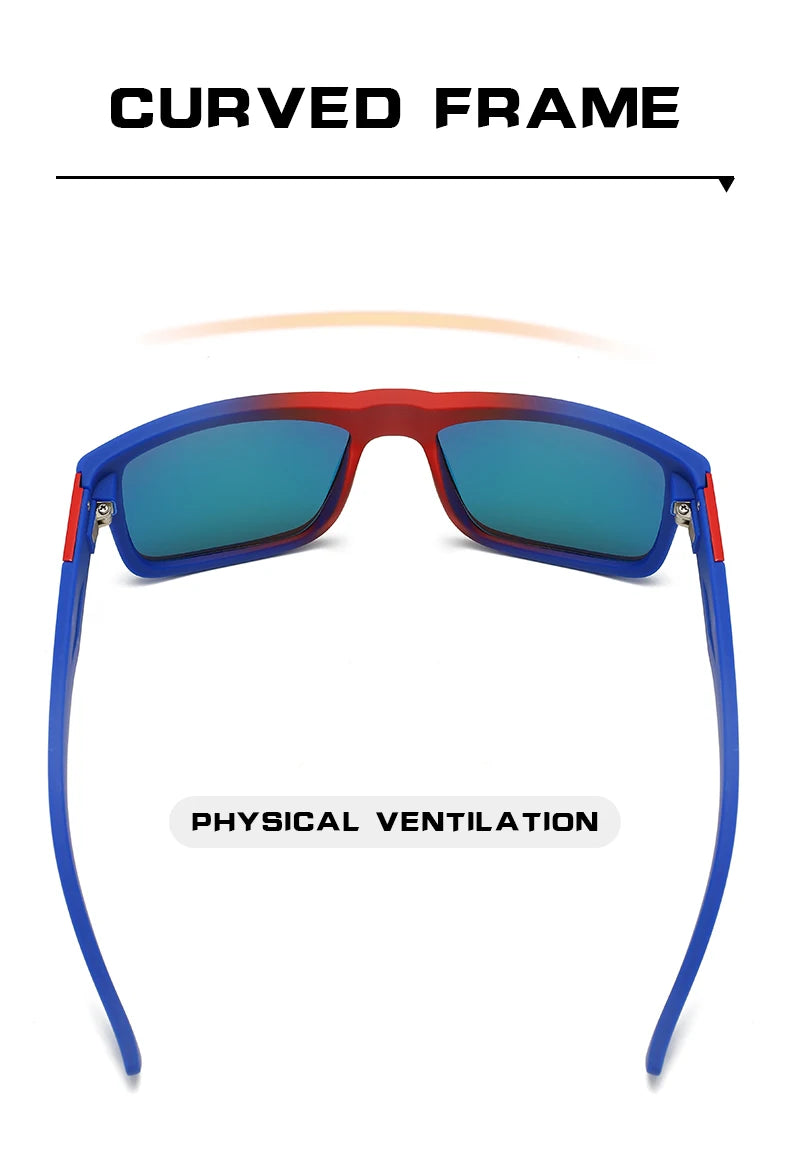 New Fashion Decorative Sunglasses for Men and Women, Eyewear for Male Outdoor Sports, Riding, Fishing, Hiking, Cycling UV400