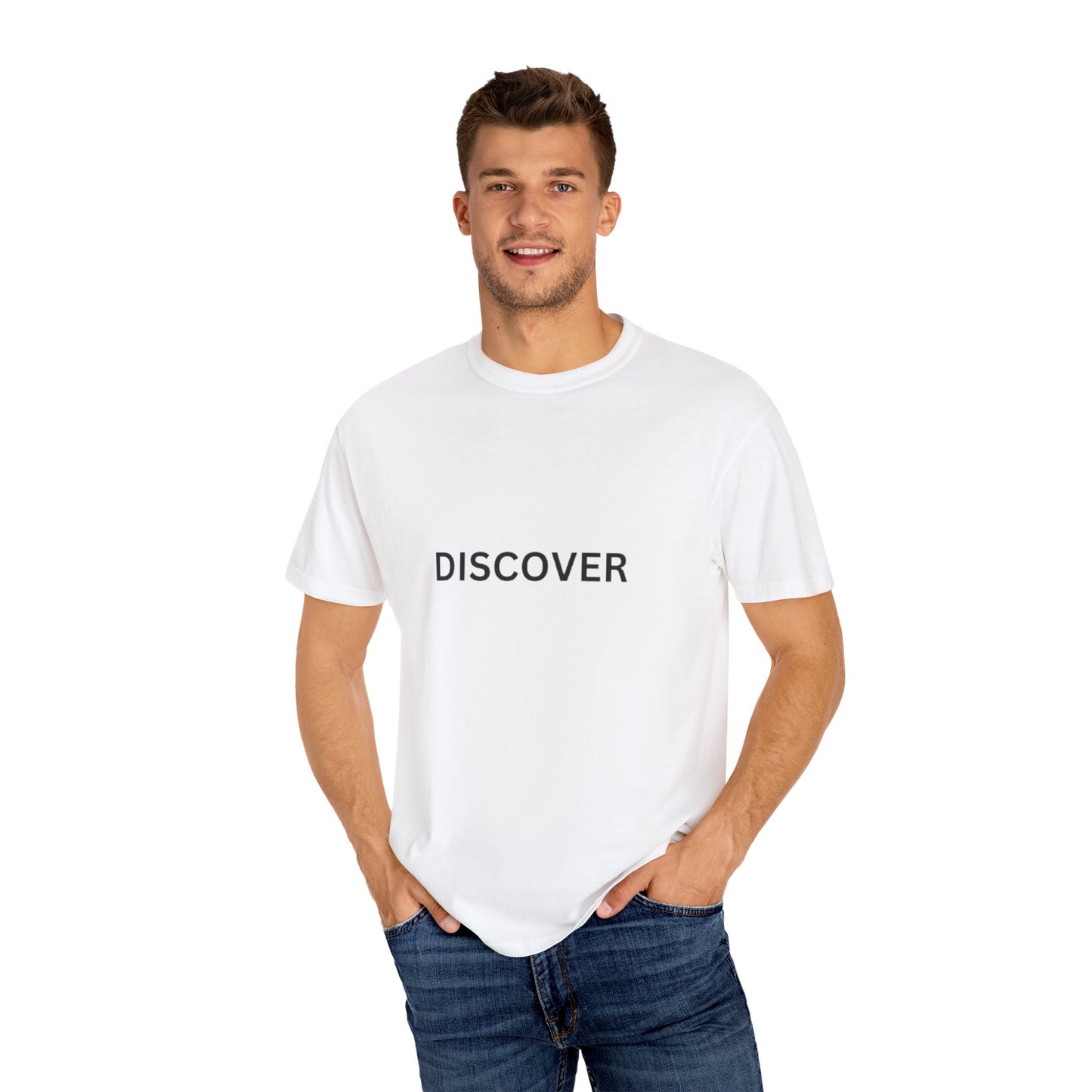 Discover Garment-Dyed Unisex T-Shirt - Inspiring Casual Wear