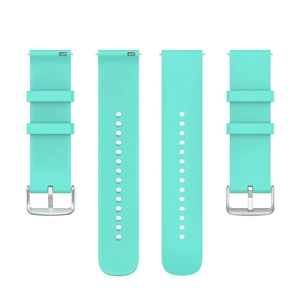 20mm Silicone Strap For Huami Amazfit GTS 4/2 Mini GTS 3 2e Smart Watch Band for Huami Amazfit Bip 3/Bip U Pro