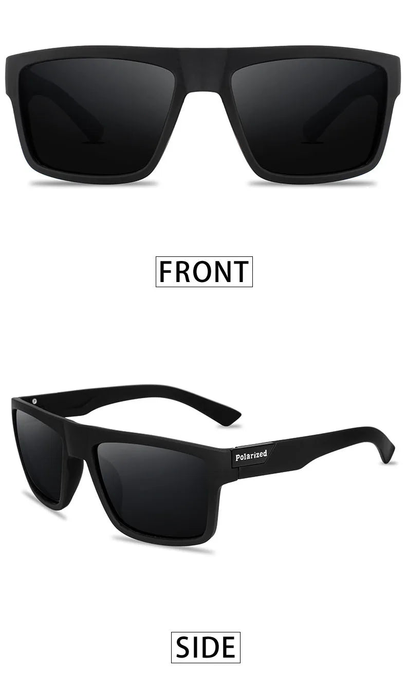 Fashion Sunglasses Square Male Sun Glasses Vintage Driving Fishing Travel Eyeglasses Sport Shades Classic