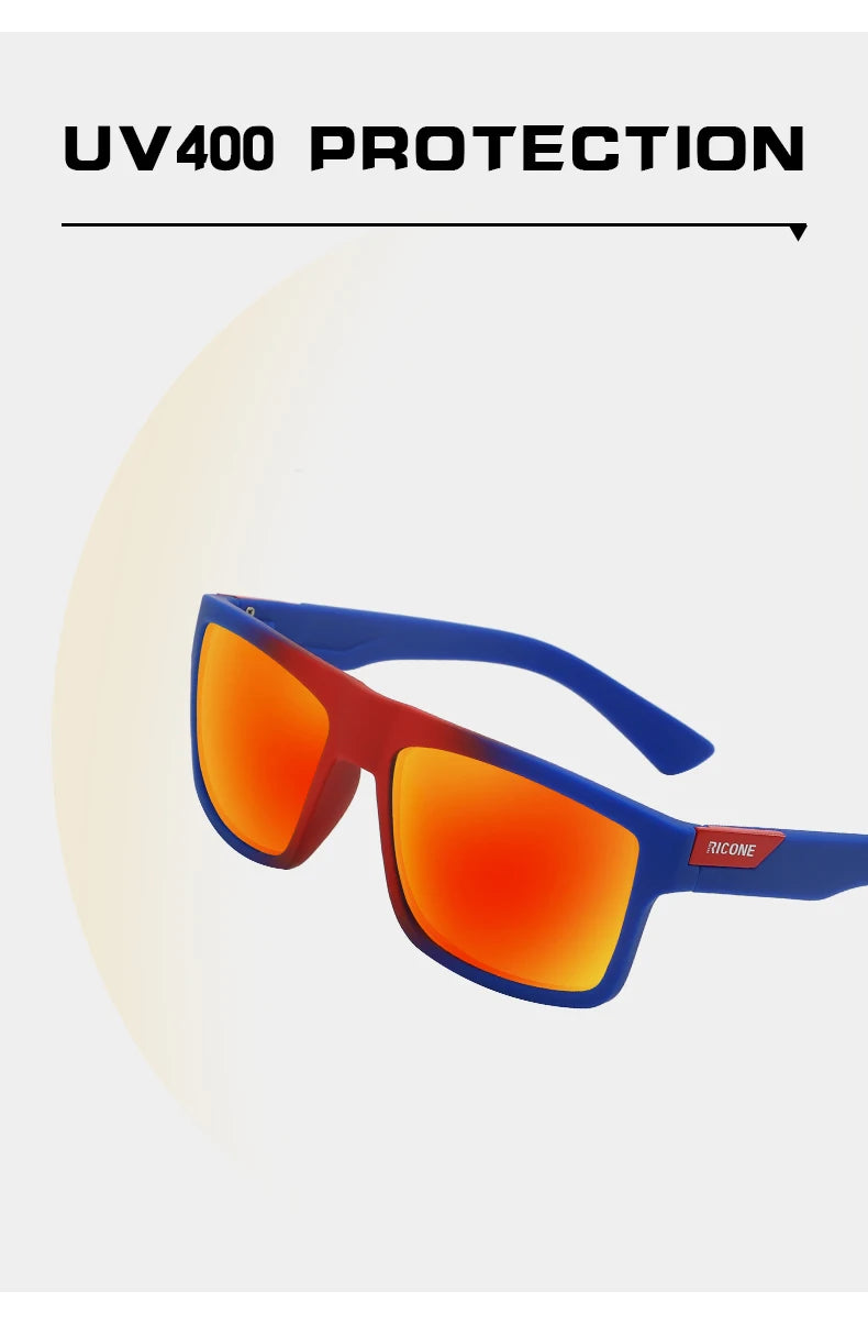 New Fashion Decorative Sunglasses for Men and Women, Eyewear for Male Outdoor Sports, Riding, Fishing, Hiking, Cycling UV400