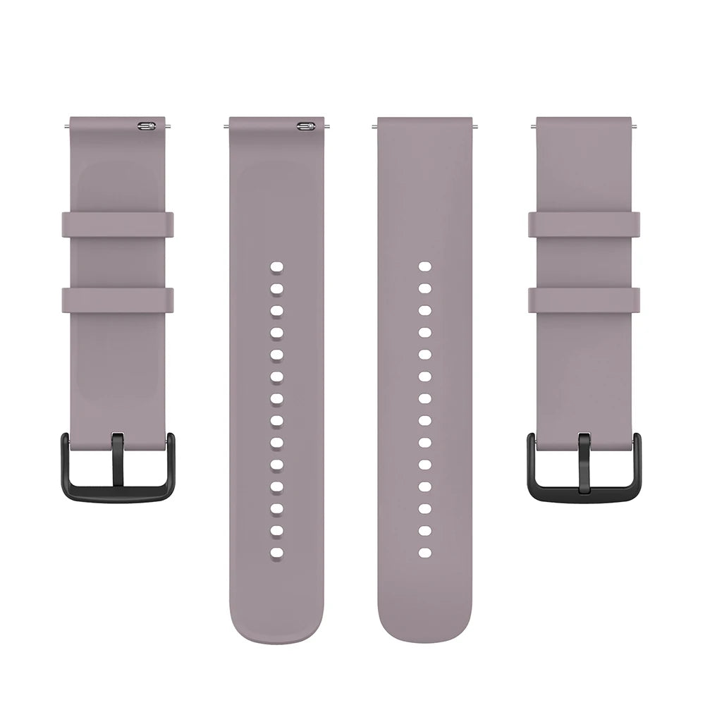 20mm Silicone Strap For Huami Amazfit GTS 4/2 Mini GTS 3 2e Smart Watch Band for Huami Amazfit Bip 3/Bip U Pro